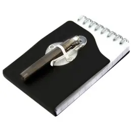 Pocket Notebook Black Front